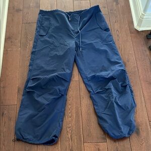 Women’s  Blue Drawstring Pants
